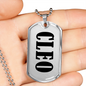 Cleo v01 - Luxury Dog Tag Necklace