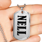 Nell v01 - Luxury Dog Tag Necklace