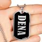Dena v02 - Luxury Dog Tag Necklace