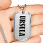 Ursula v01 - Luxury Dog Tag Necklace
