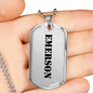 Emerson - Luxury Dog Tag Necklace