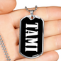 Tami v03 - Luxury Dog Tag Necklace
