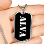 Alva v3 - Luxury Dog Tag Necklace
