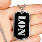 Lon v2 - Luxury Dog Tag Necklace