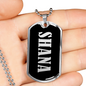 Shana v02 - Luxury Dog Tag Necklace