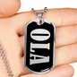 Ola v02 - Luxury Dog Tag Necklace