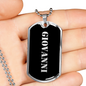 Giovanni v2 - Luxury Dog Tag Necklace
