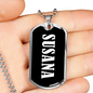 Susana v03 - Luxury Dog Tag Necklace