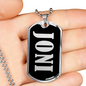 Joni v02 - Luxury Dog Tag Necklace