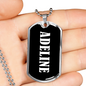 Adeline v03 - Luxury Dog Tag Necklace
