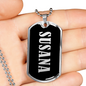 Susana v02 - Luxury Dog Tag Necklace