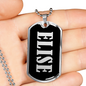 Elise v02 - Luxury Dog Tag Necklace