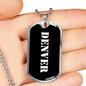 Denver v3 - Luxury Dog Tag Necklace