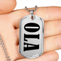 Ola v01 - Luxury Dog Tag Necklace