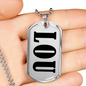 Lou v01 - Luxury Dog Tag Necklace