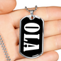 Ola v03 - Luxury Dog Tag Necklace
