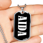 Aida v03 - Luxury Dog Tag Necklace