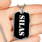 Silas v3 - Luxury Dog Tag Necklace