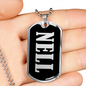 Nell v02 - Luxury Dog Tag Necklace