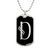 Initial D v001-22 - Luxury Dog Tag Necklace