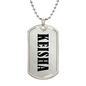 Keisha v01 - Luxury Dog Tag Necklace