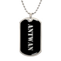 Antwan v2 - Luxury Dog Tag Necklace