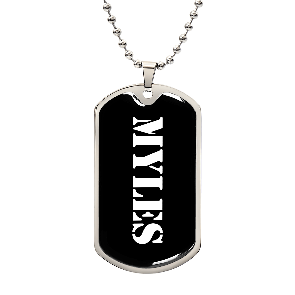 Myles v3 - Luxury Dog Tag Necklace