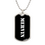 Mervin v3 - Luxury Dog Tag Necklace