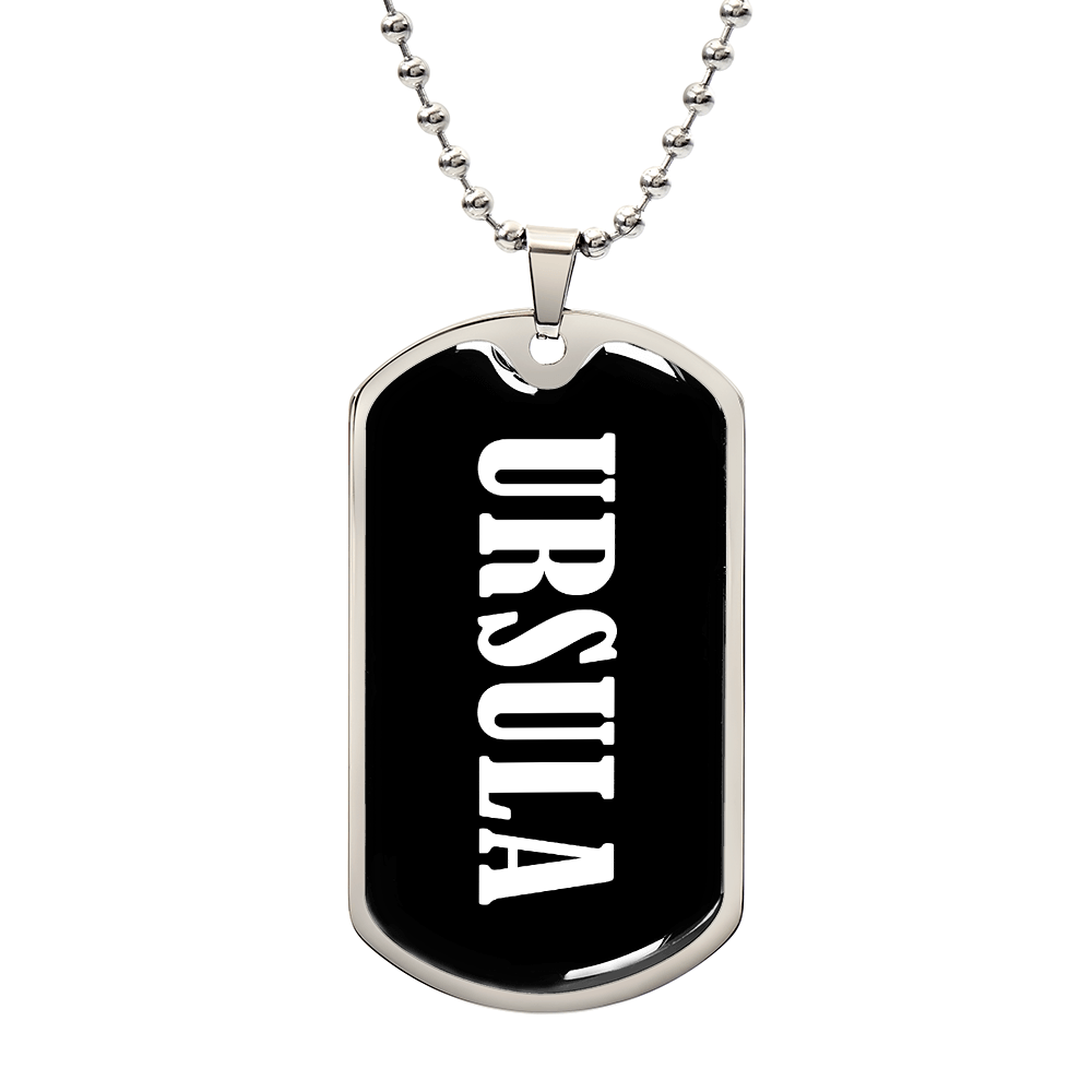 Ursula v03 - Luxury Dog Tag Necklace