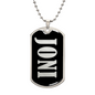 Joni v02 - Luxury Dog Tag Necklace