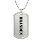 Branden - Luxury Dog Tag Necklace