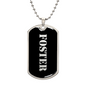 Foster v2 - Luxury Dog Tag Necklace