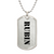 Rubin - Luxury Dog Tag Necklace