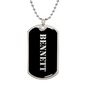 Bennett v2 - Luxury Dog Tag Necklace