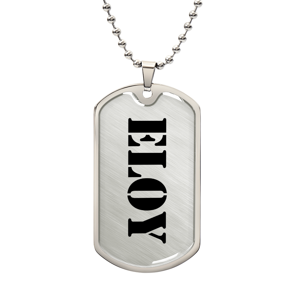 Eloy - Luxury Dog Tag Necklace
