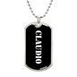 Claudio v3 - Luxury Dog Tag Necklace