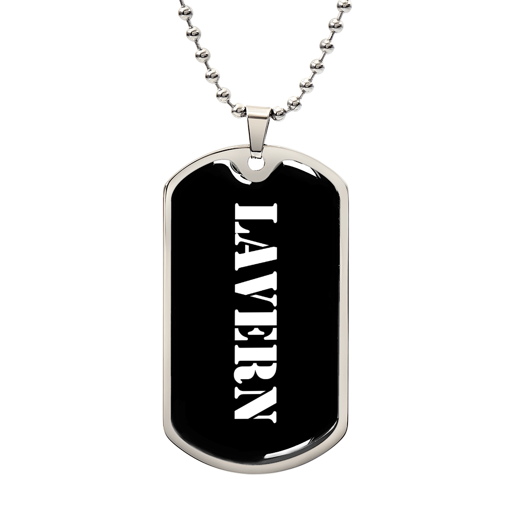 Lavern v3 - Luxury Dog Tag Necklace