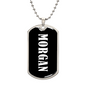 Morgan v03 - Luxury Dog Tag Necklace
