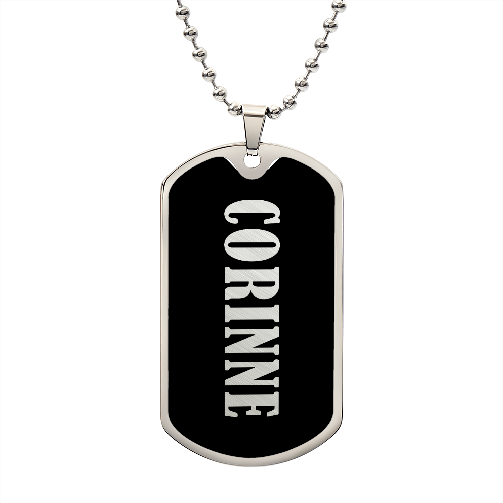 Corinne v02 - Luxury Dog Tag Necklace