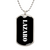 Lazaro v3 - Luxury Dog Tag Necklace