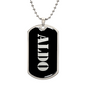 Aldo v2 - Luxury Dog Tag Necklace