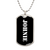 Johnie v3 - Luxury Dog Tag Necklace