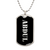 Abdul v2 - Luxury Dog Tag Necklace