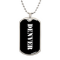 Denver v3 - Luxury Dog Tag Necklace