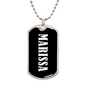 Marissa v03 - Luxury Dog Tag Necklace