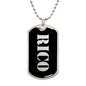 Rico v2 - Luxury Dog Tag Necklace