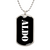 Aldo v3 - Luxury Dog Tag Necklace