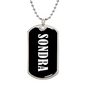 Sondra v03 - Luxury Dog Tag Necklace