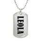 Leola v01 - Luxury Dog Tag Necklace