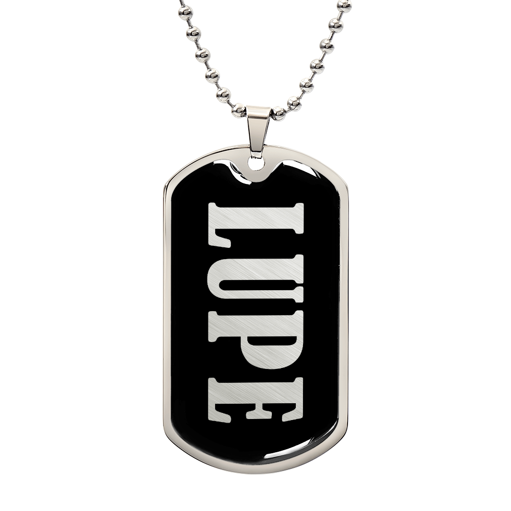 Lupe v02 - Luxury Dog Tag Necklace